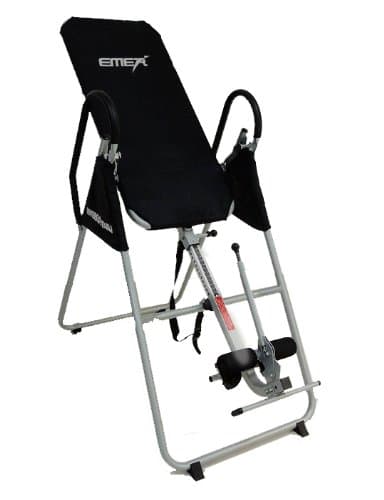 Emer Deluxe Foldable Gravity Inversion Table for Back Therapy Exercise Fitness INVR-01