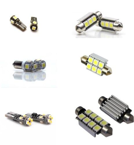 LED Replacement LED Lights Interior Package Kit for 13pc Volkswagen Jetta MK6 - Error Free