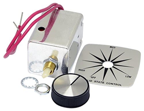 KB Electronics Model KBSC-14FK Triac AC Motor Speed Control, Aluminum Encl. Rated 4.0 Amps @ 120 VAC with Radio Filter