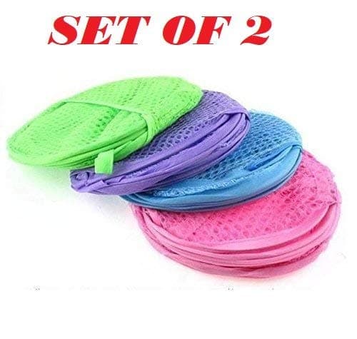 Fashion Hub™ Multipurpose Square Shape Foldable Open Laundry Bag – Stranded Size, Multicolour