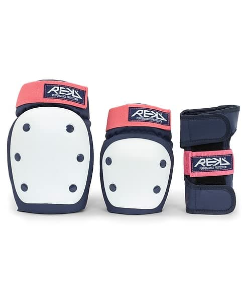 REKDHeavy Duty Triple Pad Set, Complete Protection Pack, Fully Certified for All Action Sports
