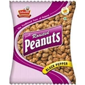 Jabsons Roasted Peanuts Black Pepper - 140 Gm