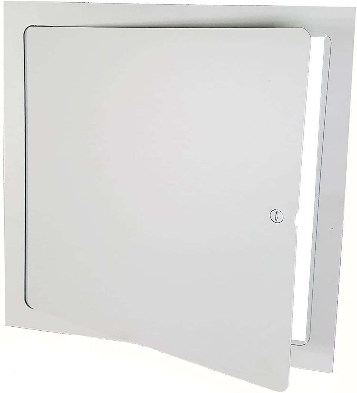 Premier Access Doors 8 x 8 Flush Mount Steel Access Door for Drywall, Powder Coated White