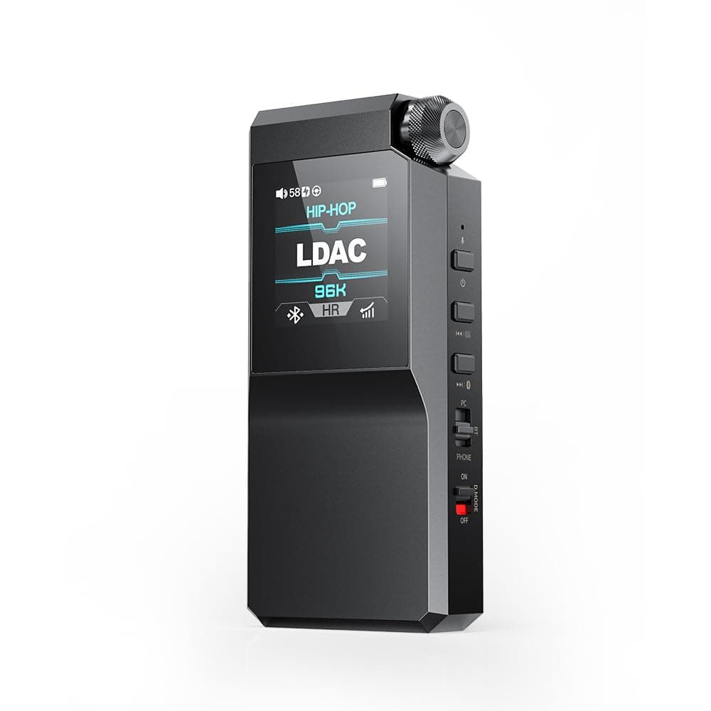 FiiO BTR17 Bluetooth 5.4 USB DAC AMP with LDAC, aptX Lossless. Dual ES9069Q, 10-Band PEQ, THX AAA 78+amps 3.5mm Unbalanced & 4.4mm Balanced (Black)