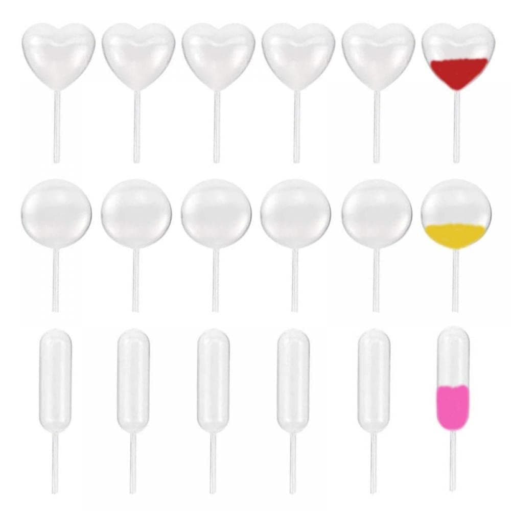 Goodern 150PCS Disposable Plastic Jam Straw,4ml Disposable Plastic Transfer Pipettes Juice Squeezed Sauce West Point Decorative Special Flavor Dropper Disposable Plastic Droppers for Makeup Tool