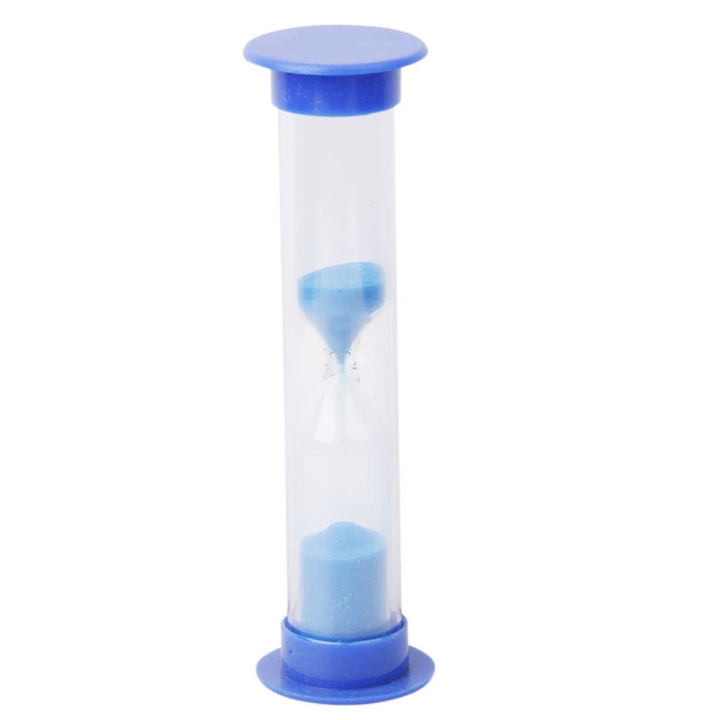 3 Minutes Sandglass Egg Cooking Kitchen Timer Hourglass Clock Gift Game - Blue