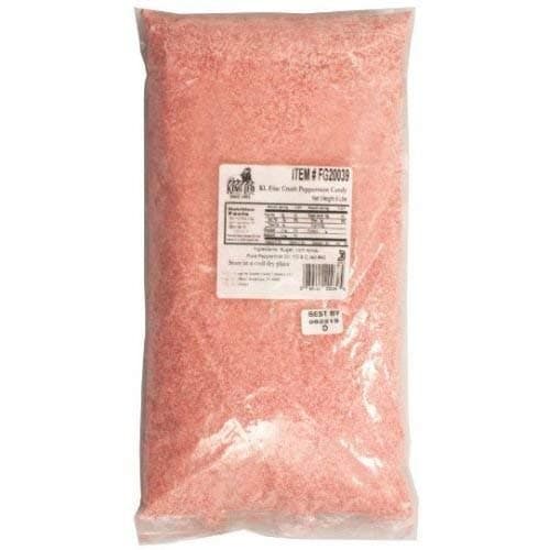 Crushed Peppermint Candy Powder, 5 Pound -- 2 per case.