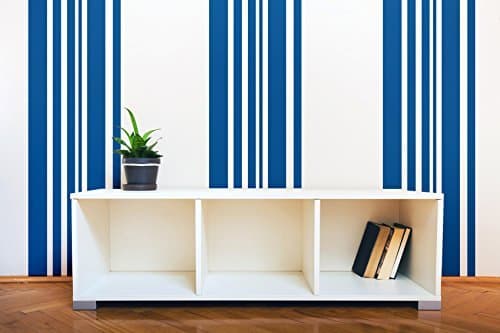 Stripe Wall Decal, Geometric Wall Decor, Nautical Wall Decal, Modern Wall Decor, Nursery Wall Decal, Vertical Wall Art, Vertical Wall Decor