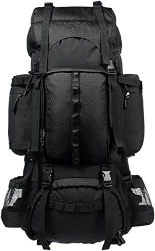 AmazonBasics Internal Frame (Hardback) Hiking Backpack with Raincover