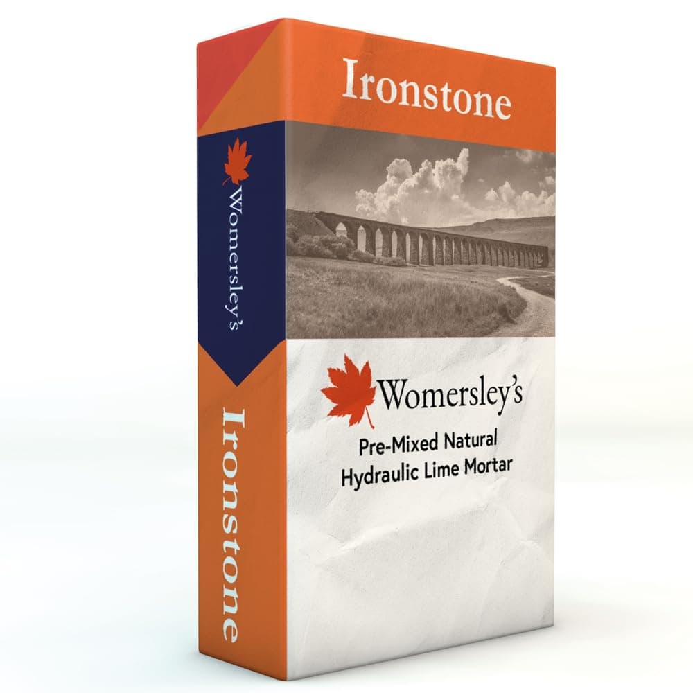 Ironstone Old White Mortar NHL 3.5 Based Pre mixed Natural Hydraulic Lime And Sand