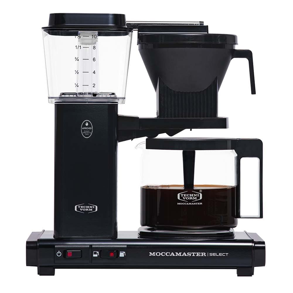 Moccamaster CD Black Overflow Coffee Maker KBG 741 Select