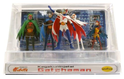 Kagakuninjatai Gatchaman Action Figure Set