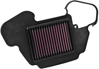 K&N Engine Air Filter: High Performance, Premium, Powersport Air Filter: Fits 2013-2019 HONDA (Grom 125, Grom 125 ABS, MSX125) HA-1313