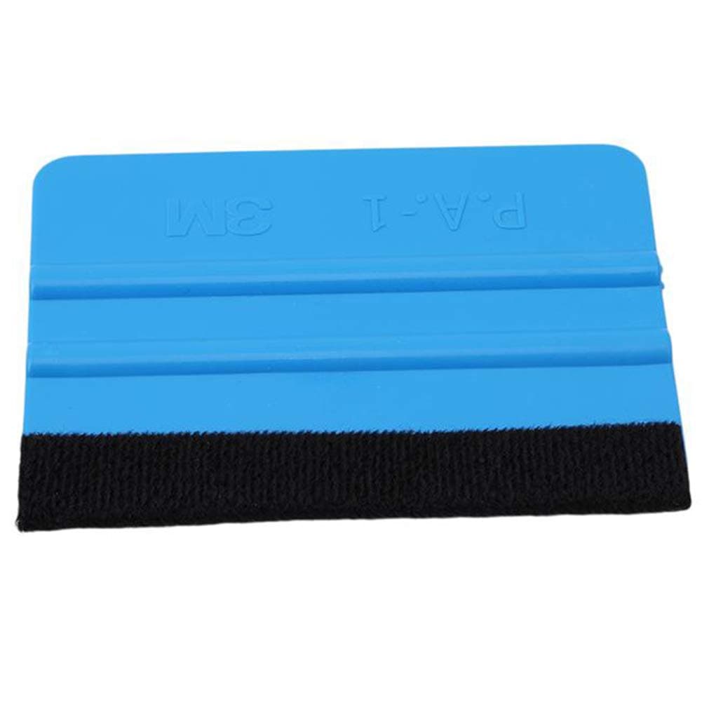 dljztrade Car Vinyl Application Wrap Tool Scraper Decal For Soft Felt Edge Squeegee Useful Board Blue
