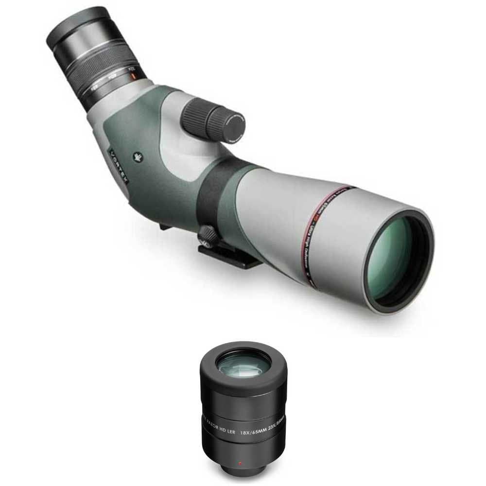Vortex Razor HD 16-48x65 Angled Spotting Scope with HD 18x-23x Eyepiece Bundle