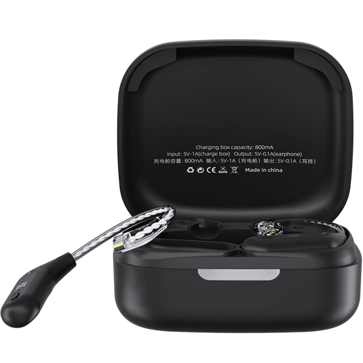 KZ AZ09 Bluetooth 5.4 Module Wireless Waterproof Ear Hook Extra Long Battery Life Bluetooth Cable for KZ ZST/ZSTX/ZS10/AS06/AS10/BA10/ZSR/ES4 (B pin)