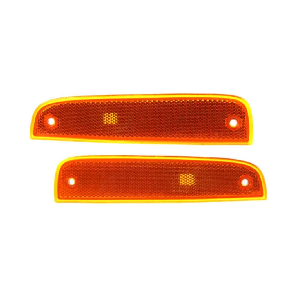 For Jeep Cherokee Side Marker Light Assembly Unit 1997 98 99 00 2001 Driver and Passenger Side | Pair | CH2550118 + CH2551118