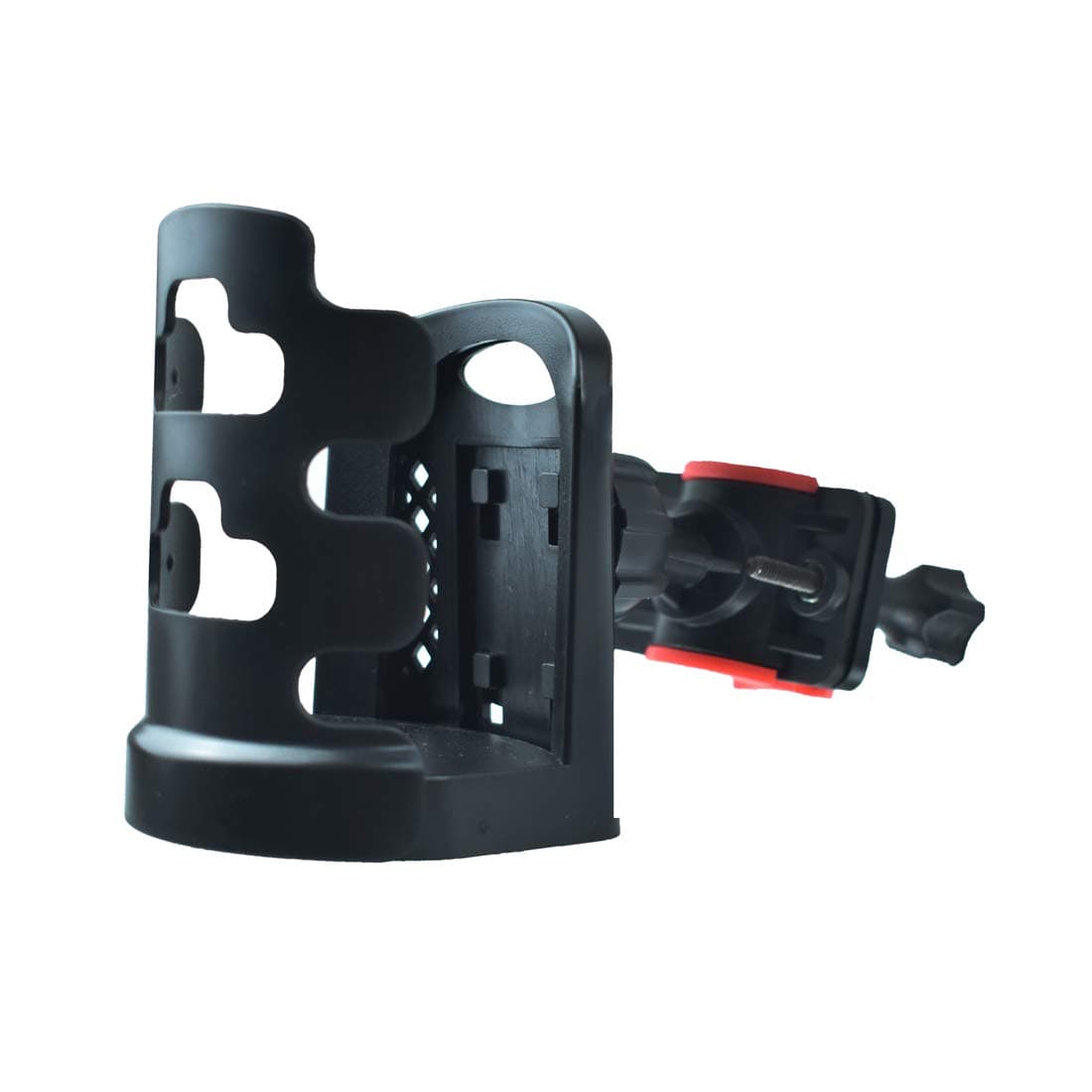 Universal Motorcycle Cup Holder Handlebar Attachment with Mount Adjustable & Rotate for Bike, Stroller, Wheelchair