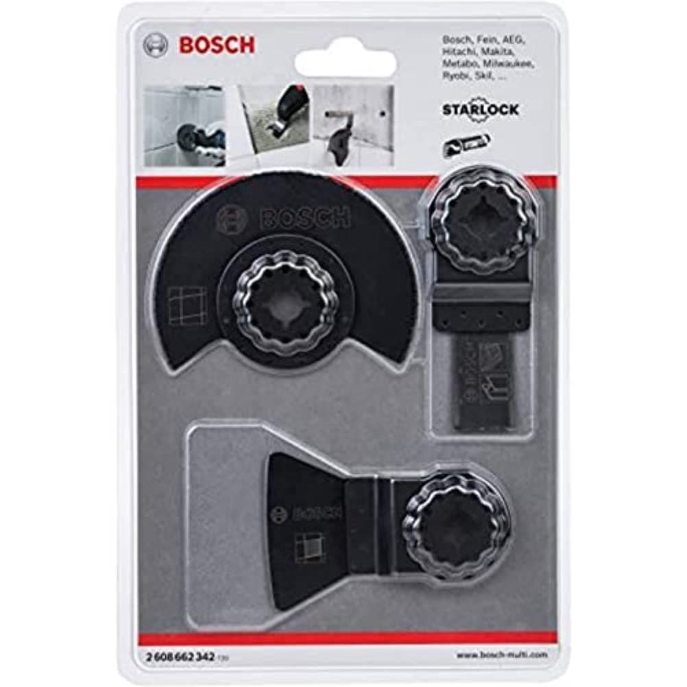 Bosch 2608662342 Tile blade set for Multi-Cutter (3 Piece)