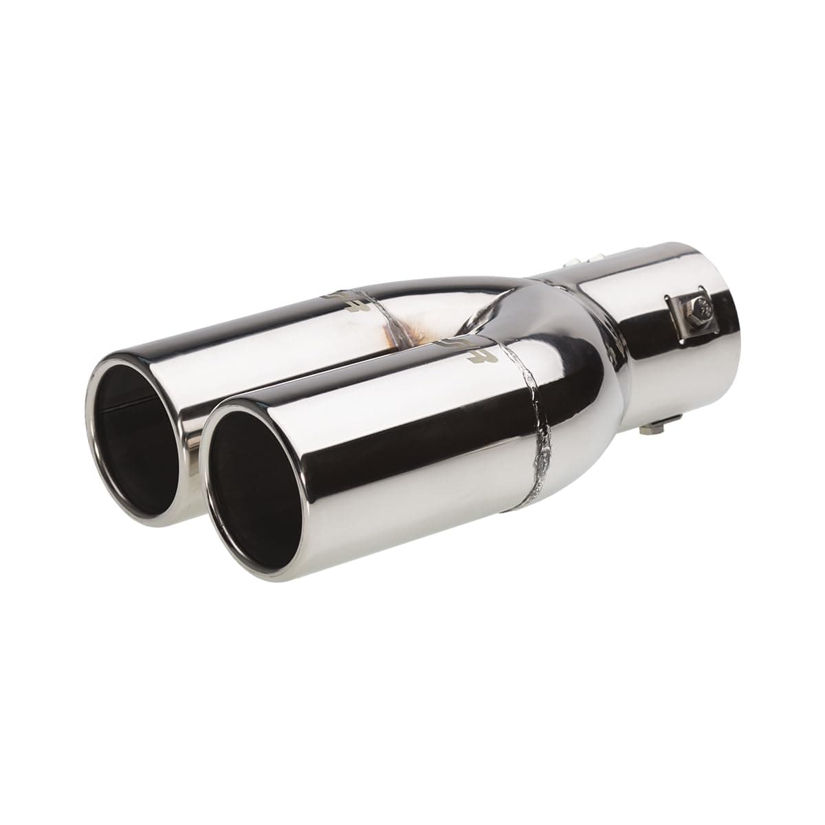 Simoni RacingTRX/77 Exhaust Tip Double Rounded Inox