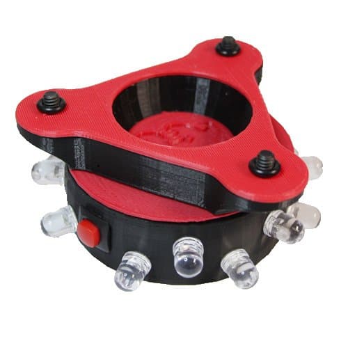 360° Puck Camera Rig with Night Vision for Ghost Hunting (Screw Mount)