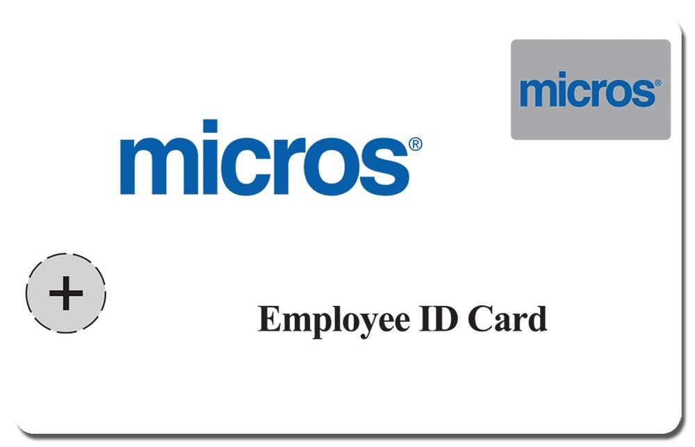 Micros Employee ID Cards - 50 pack