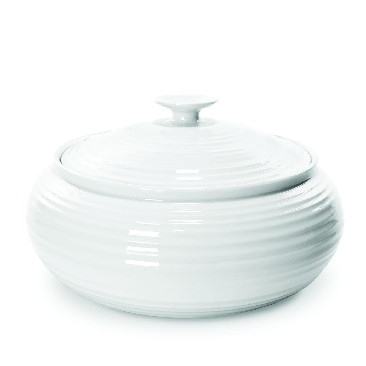 Portmeirion Sophie Conran White Low Covered Casserole