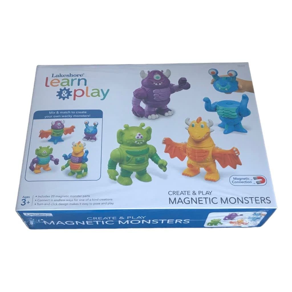 Create and Play Magnetic Monsters