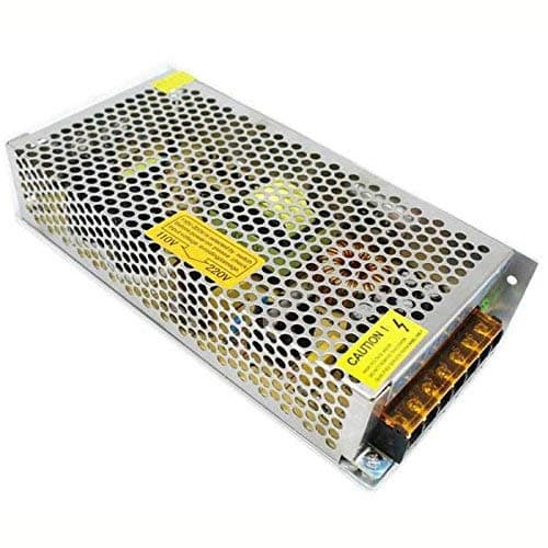 DC12V LED Driver Power Supply Unit Constant Voltage Transformer DC 12V Single Output LED Lighting Transformer Power Adapter for LED Bulbs Strip Light (IP20 120W)