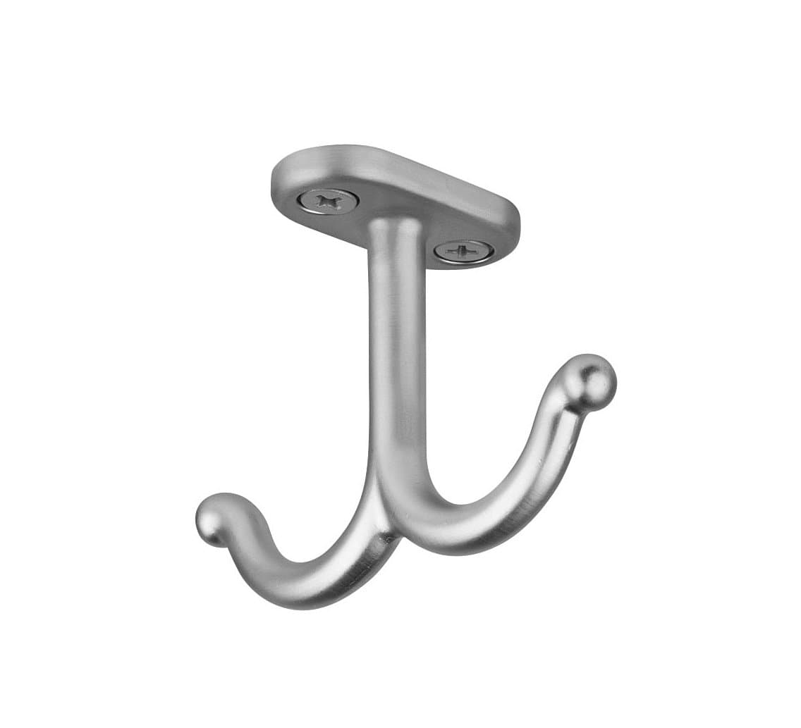 Molla Home Double Hook, 5-Piece Set with Screws