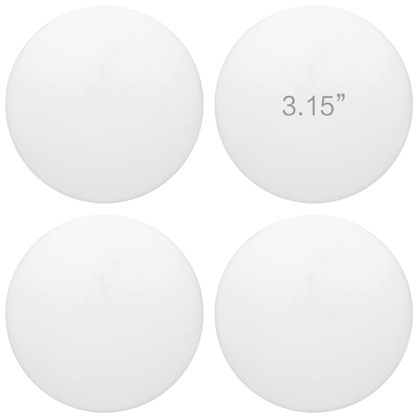MOLIMI3.15" Door Stop Wall Protector, Mute and Shock Proof, Wall Protector with Self-Adhesive to Protect The Wall Surface, 4 Pcs