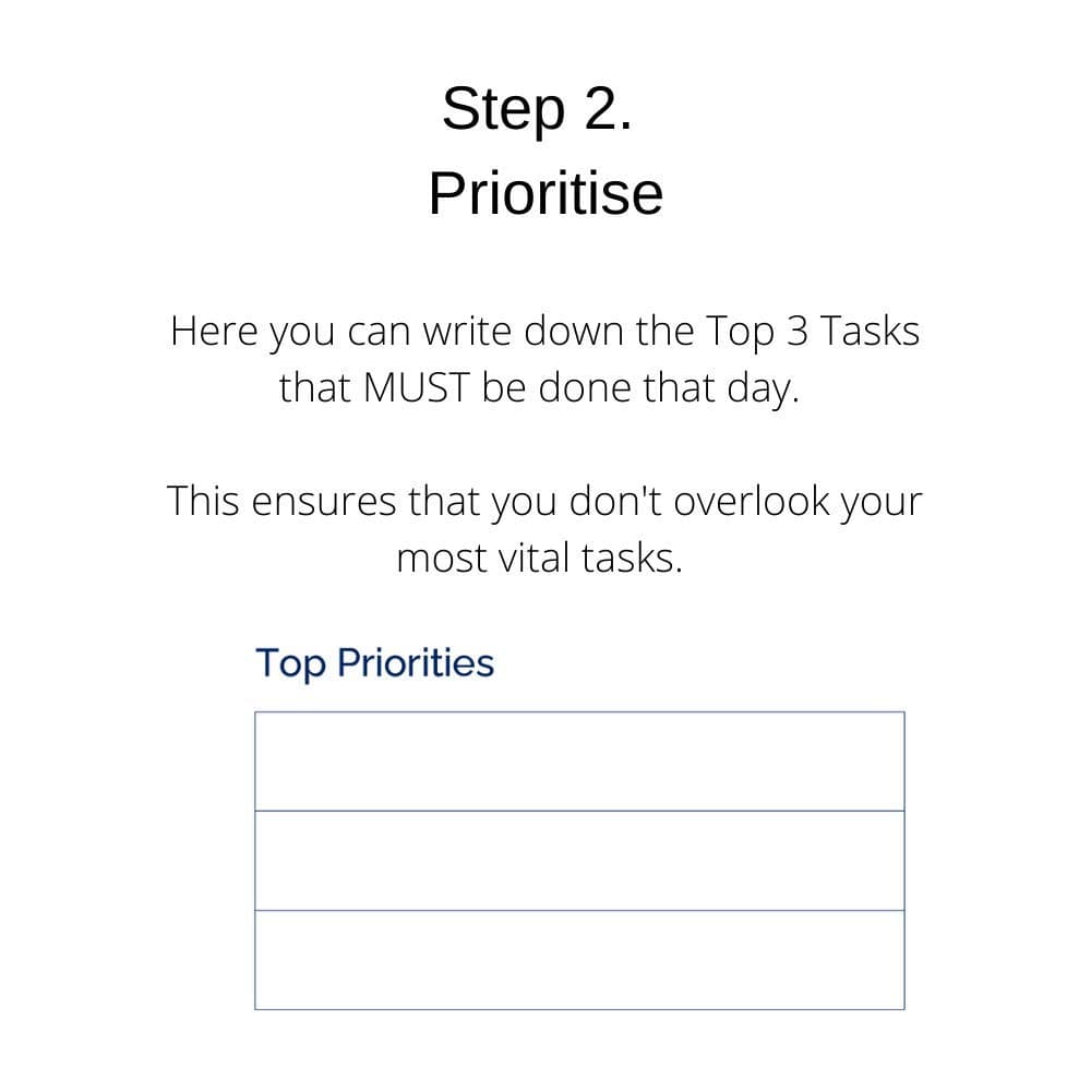 The Time Box Daily Time Management Planner - Time Blocking To Do List Planning Pad, Blank Hourly Notepad - Personal Organizer Notepad for Work - Brain Dump Agenda Notebook - 60 Undated Sheets 7" x 10"