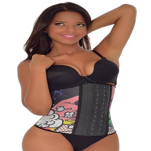 Ann Michell Waist Trainer - Cartoon Print Small 34