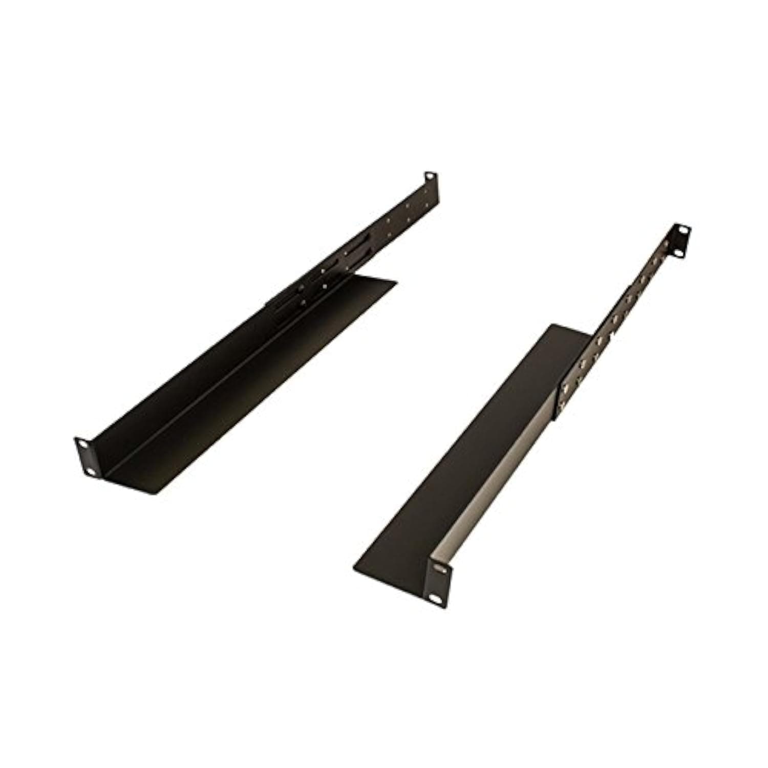 NavePoint Universal 1U Rack Mount 4-Post Shelf Rail for Dell Compaq IBM HP APC - 33.5 Inches deep