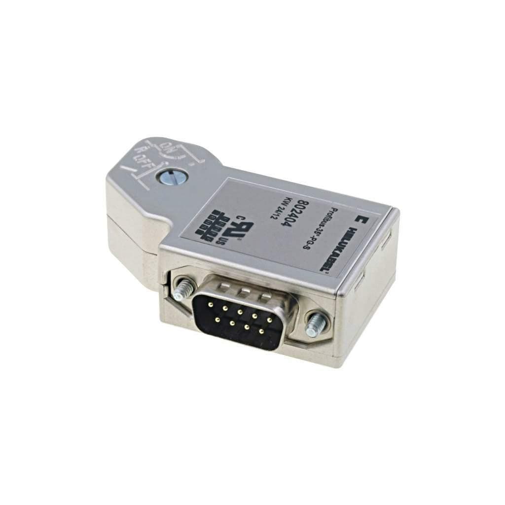 802404 D-Sub PIN: 9 Angled 35° Screw Terminal for Cable HELUKABEL