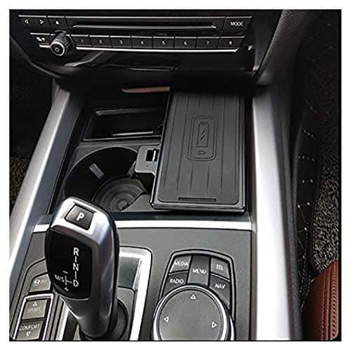 Mobile Phone Wireless Charging pad Mount car Accessories, 10W 7.5W Fast Charging Compatible with S10+ S10e S9 Note 9, Phone Xs Max XR X 8 Plus for X5 F15 2016-2018