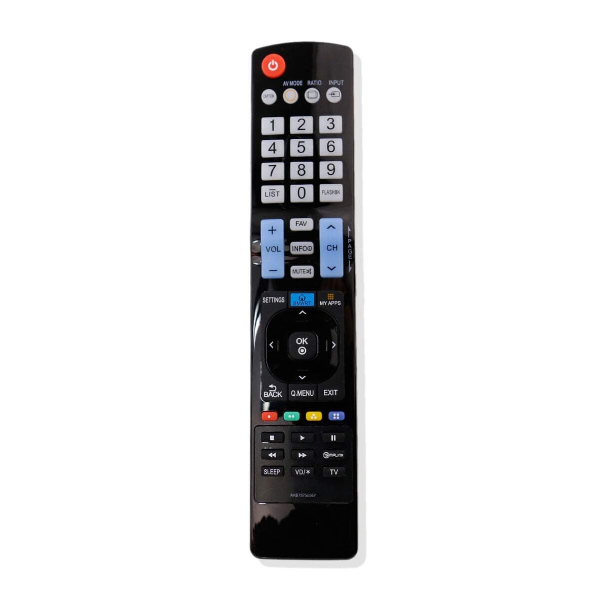 AKB73756567 Replace Remote Control for L-G TV Replace Remote Control 32LB5800 39LB5800 42LB5800UG