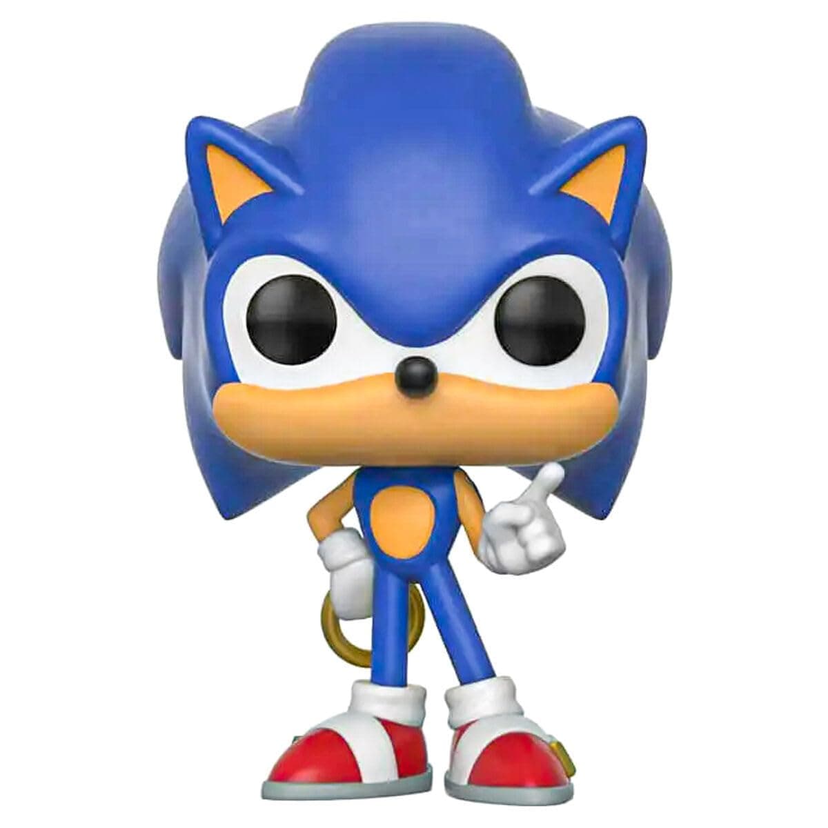 Funko POP! Games Sonic the Silver Hedgehog Sonic With Ring - Sonic the Hedgehog - Collectable Vinyl Figure - Gift Idea - Official Merchandise - Toys for Kids & Adults - Video Games Fans