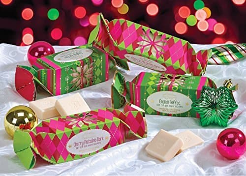 Bon Bon Candy Box Mini Soap Gift Set (Set of 6 Mini Soaps) (English Toffee)