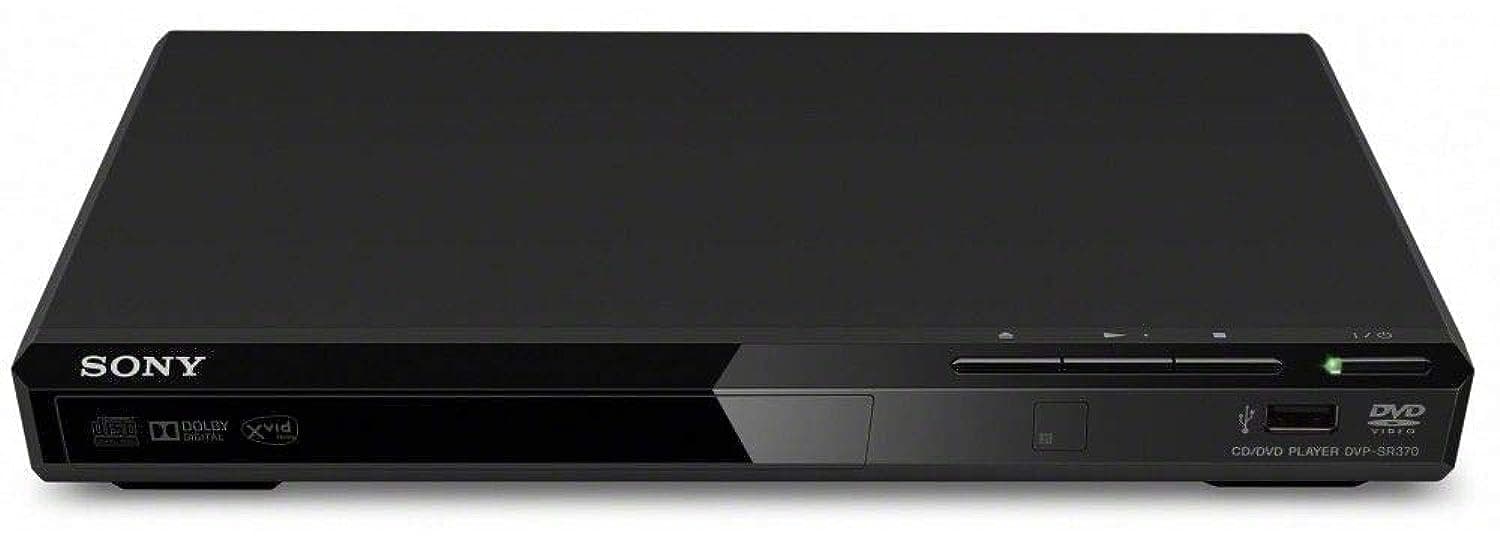 DVP-SR370 DVD Player- Black- USB