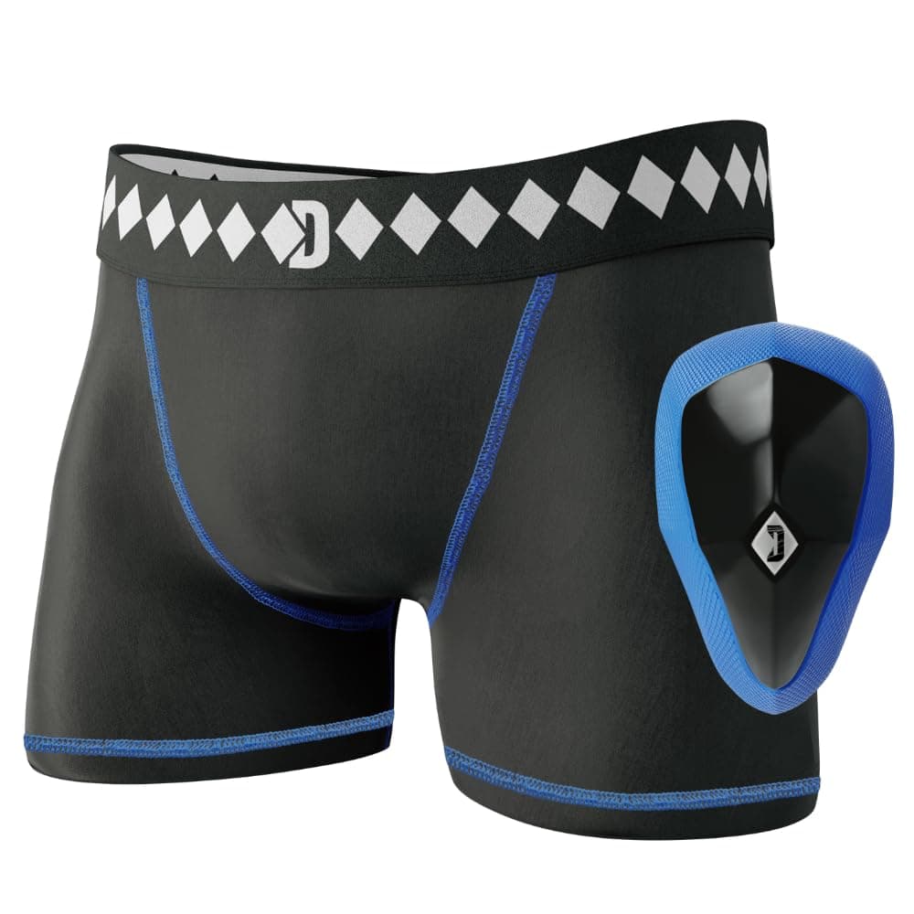 Diamond MMA Compression Shorts with Built in 4-Strap Jock Cup