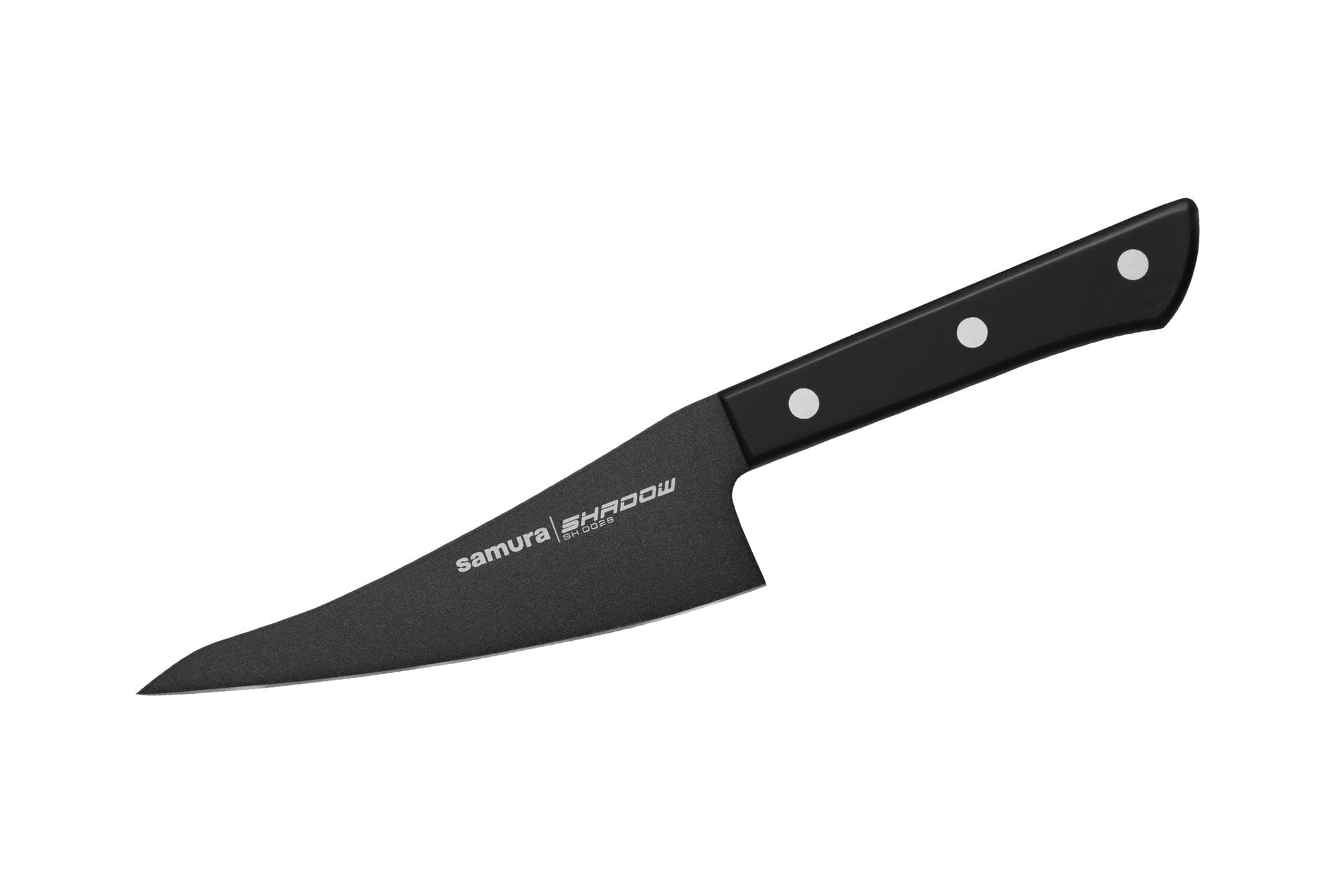 SAMURASHADOW Utility knife with black non-stick coating 5.7"/146 mm