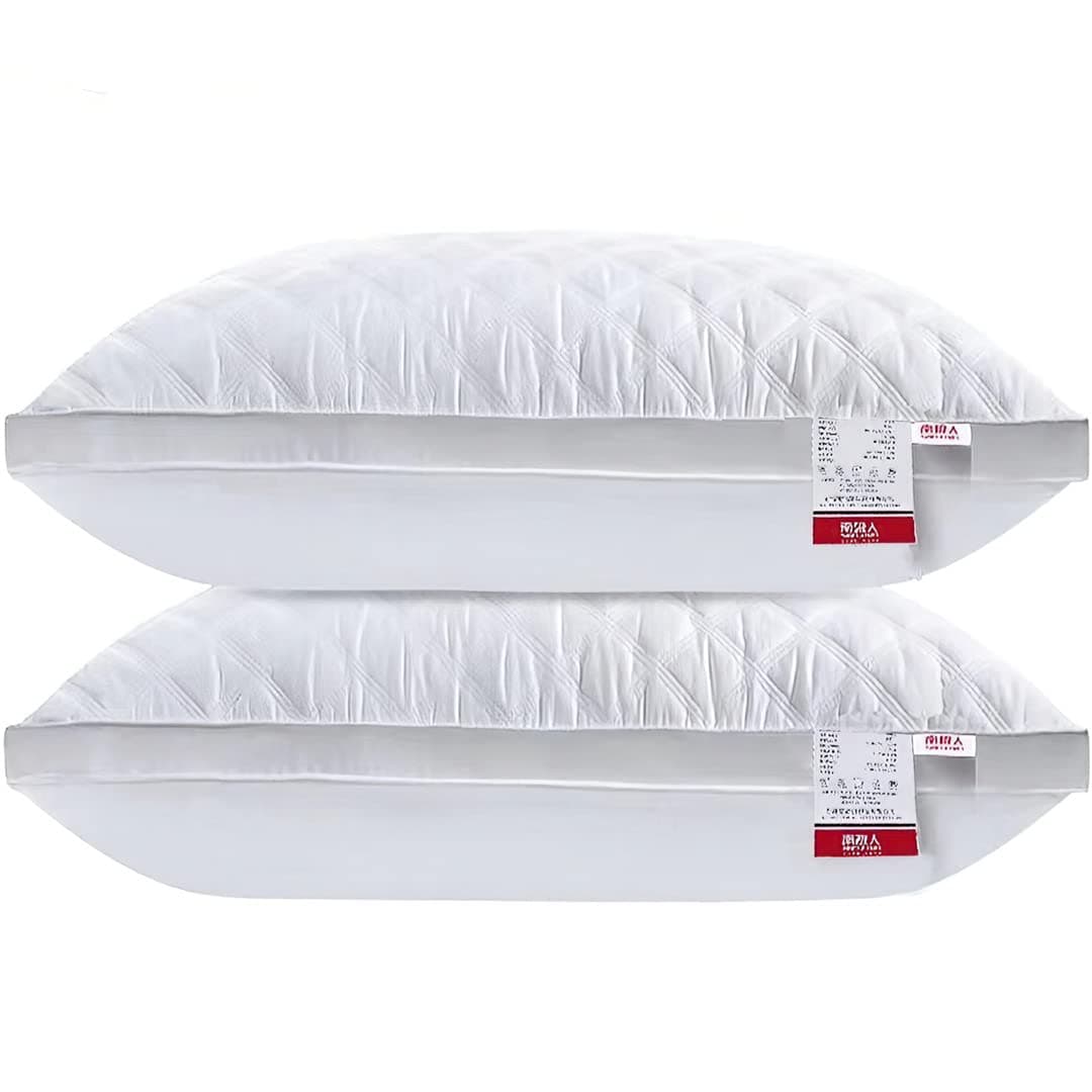 – Golden Home Side Sleeping Bed Pillows (Queen) Pack of 2