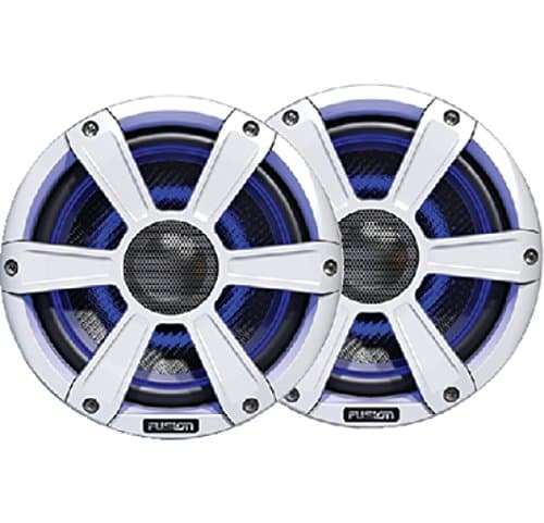 Fusion Electronics SG-FL65SPW Speaker-Perf 6.5" Led White Pr