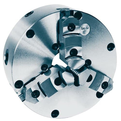 ATLAS Easy-Set8482; Self-Centering Universal Chuck - CHUCK SIZE: 6" Tool Material: Semi-steel body