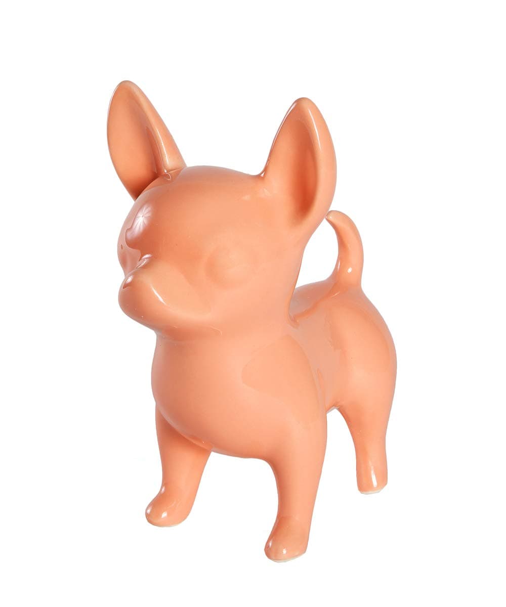 Ceramic Dog Statue - Standing Chihuahua