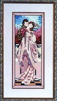 Mirabilia the Kiss Counted Cross Stitch Pattern by Mirabilia