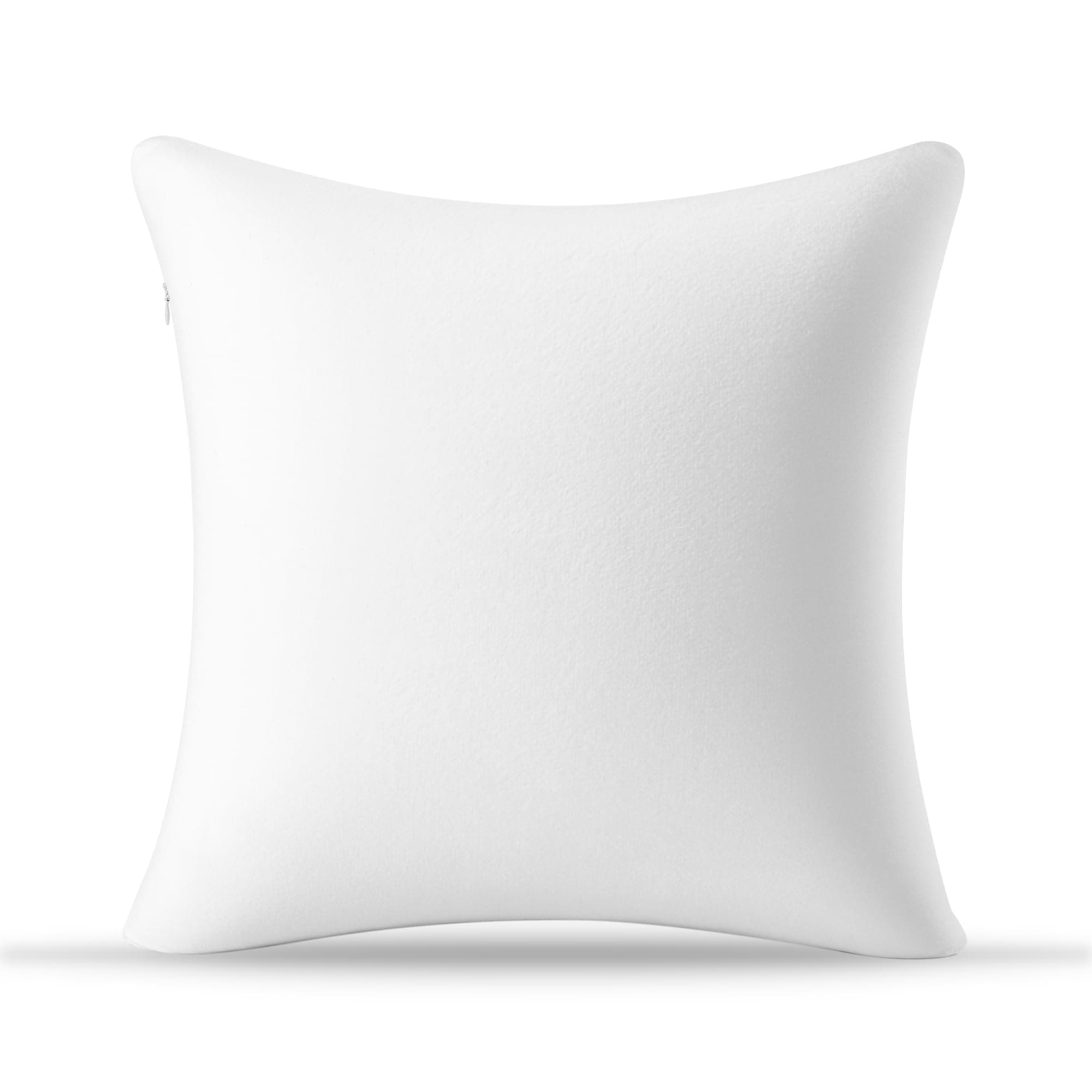 AM AEROMAX 18 × 18 Throw Pillow Memory Foam Pillow Insert - Square Accent Pillow for Decorative Cushion Bed Couch Sofa - Non-Deforming Over Time