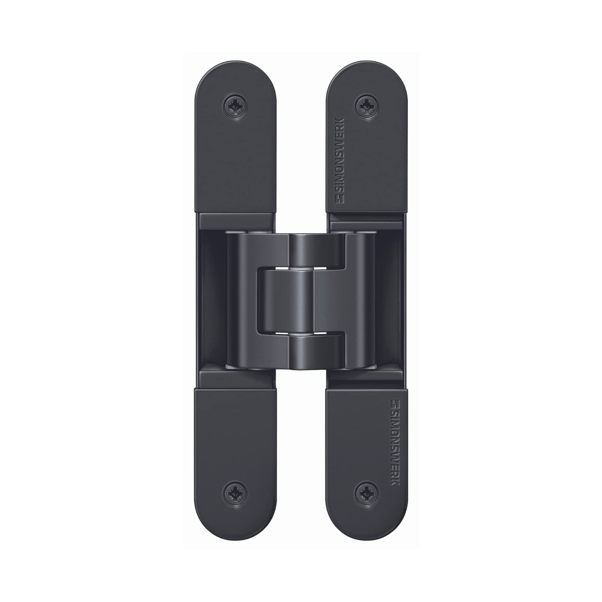 Object door hinge concealed for room doors door hinge Simonswerk Tectus TE 340 deep black RAL 9005 Hinge 3D adjustable Load capacity up to 80 kg Made in Germany Building Fittings by GedoTec®.