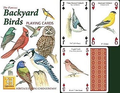Heritage Playing CardsBackyard Birds. [Toy]